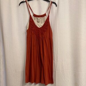 American Rag dark orange summer dress